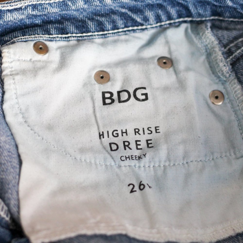 BDG High Rise Jean Shorts - Picture 3 of 5